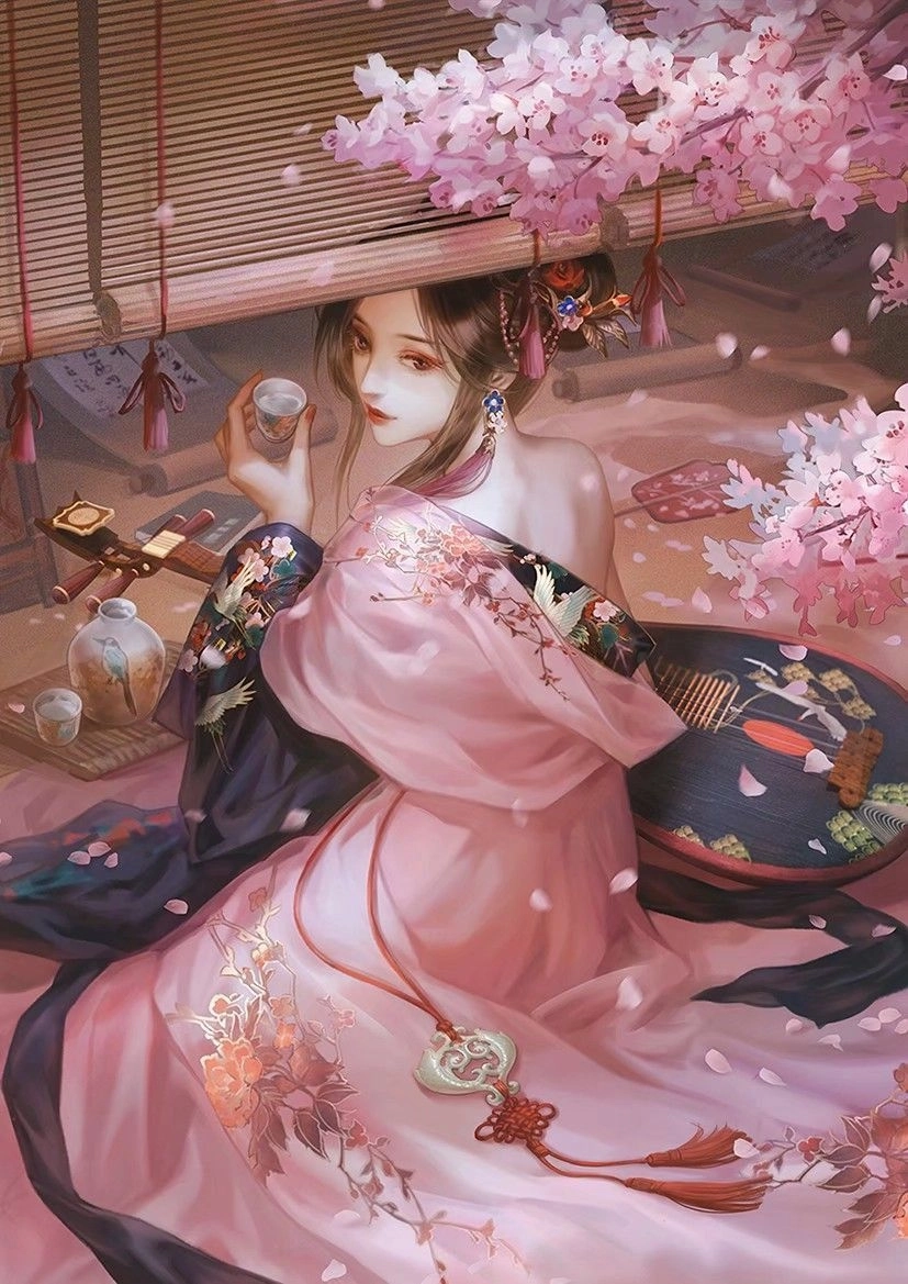 Avatar cổ trang nữ dịu dàng mang vẻ đẹp kiêu sa