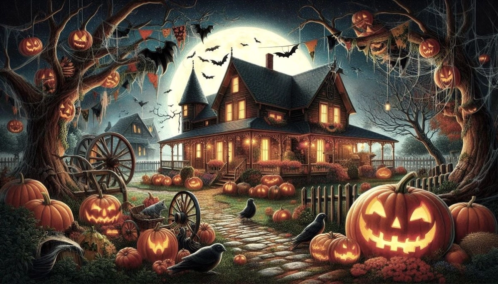 Ảnh Halloween cute dễ thương nhưng vẫn ấn tượng