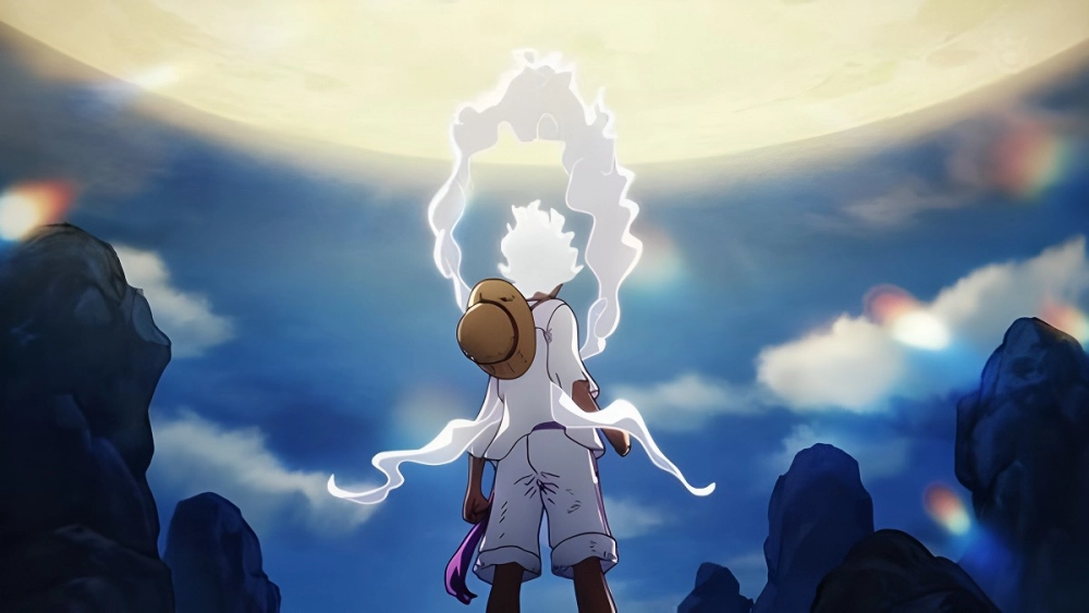 Luffy Gear 5 Fanart sáng tạo đầy màu sắc sống động