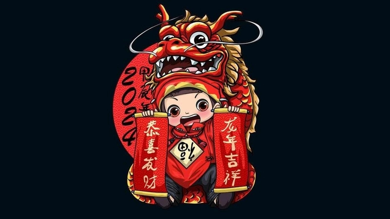 Hình ảnh chúc mừng năm mới ngập tràn niềm vui