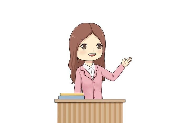 Vẽ cô giáo chibi sáng tạo phong cách ngộ nghĩnh