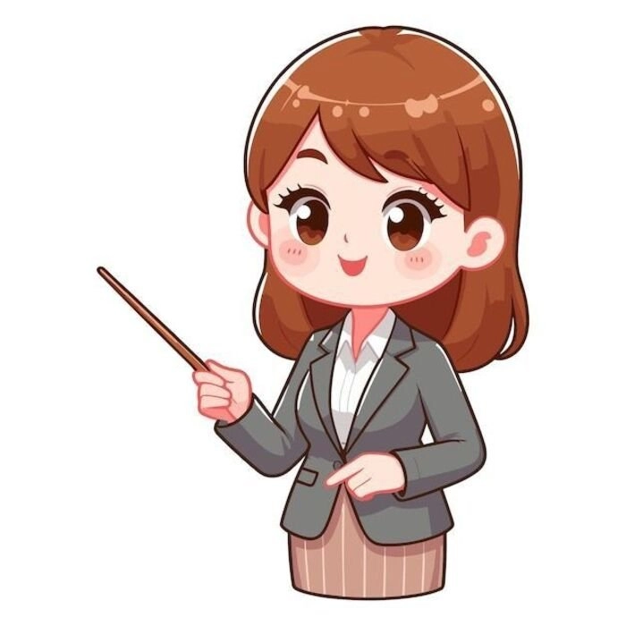 Vẽ chibi cô giáo ngộ nghĩnh và đầy sáng tạo