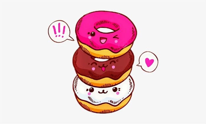 Chibi food drawing ngộ nghĩnh thu hút ánh nhìn