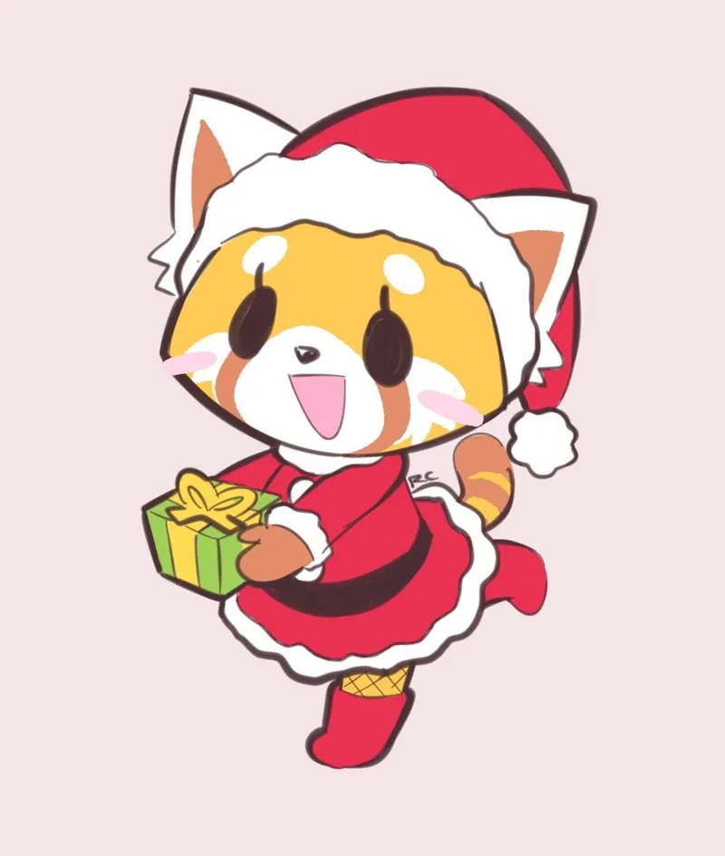 Chibi Giáng Sinh anime đáng yêu sống động cuốn hút