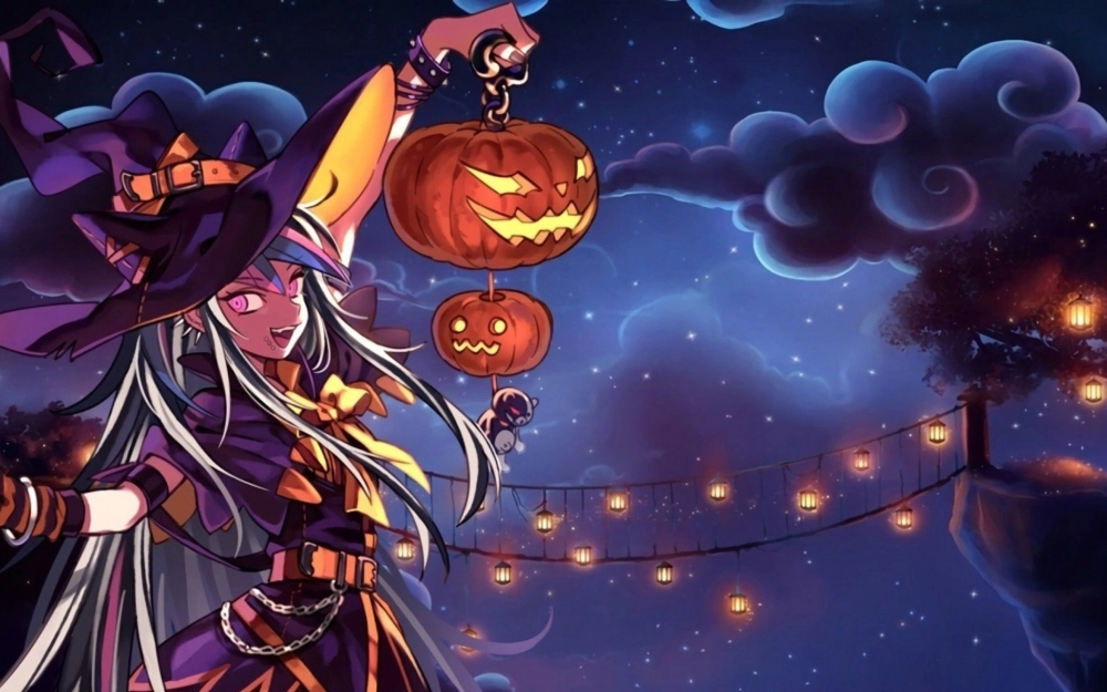 Halloween chibi maker sáng tạo phong cách dễ thương