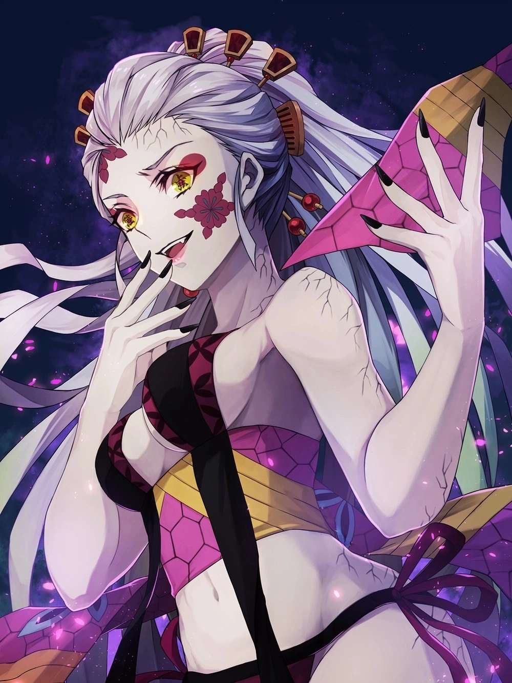 Daki Demon Slayer gây ấn tượng với sức mạnh và nhan sắc