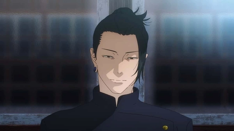 Geto anime cho thấy sự lạnh lùng và tà khí đáng sợ