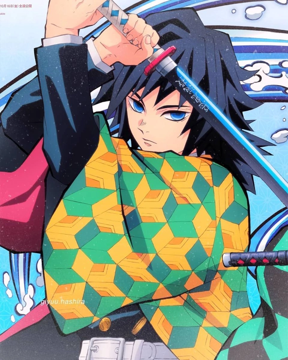 Giyuu hình tượng bi tráng trong thế giới Kimetsu no Yaiba