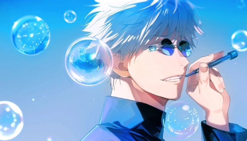 Vẽ Gojo ngầu tái hiện trọn vẹn khí chất bá đạo