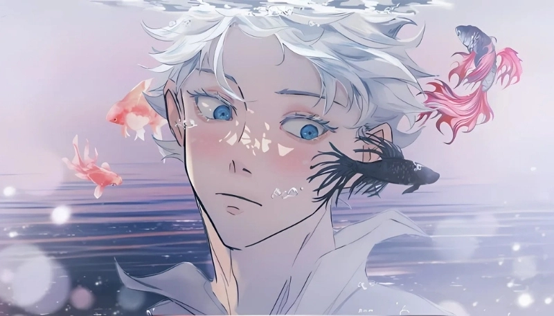 Gojo art đẹp mắt tái hiện thần thái ngầu đỉnh cao