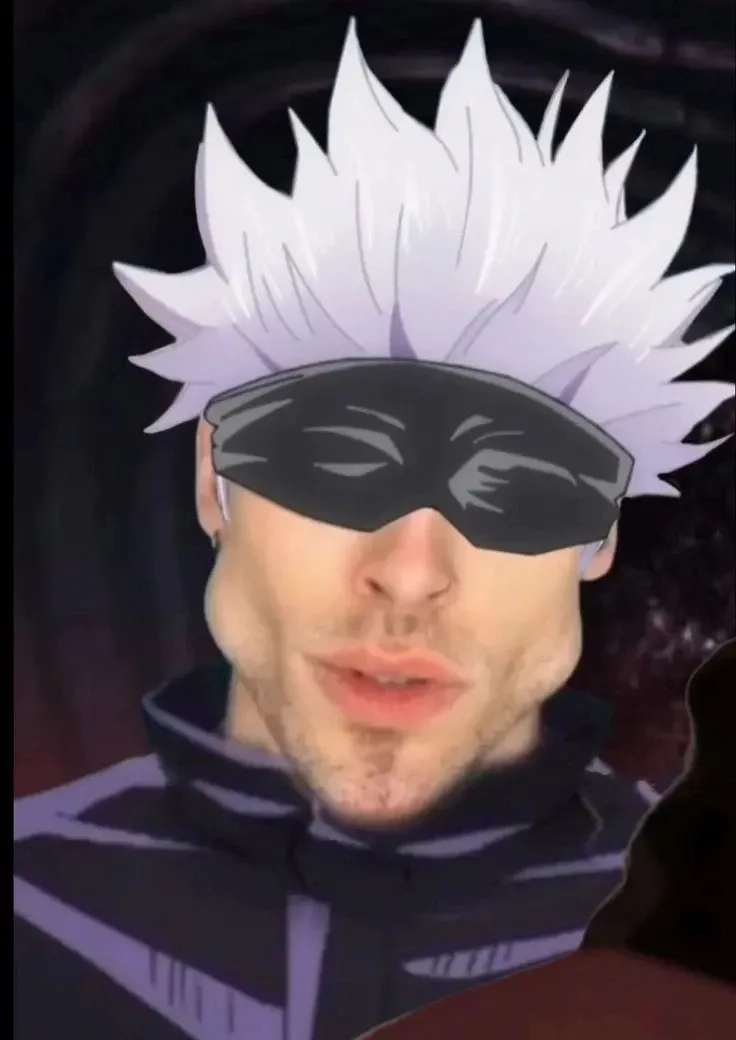 Gojo meme face ghi dấu ấn với thần thái siêu ngầu