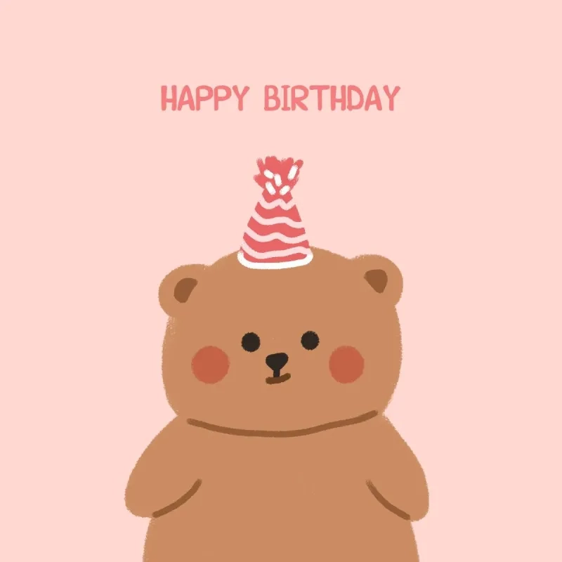 Cute happy birthday meme dễ thương khiến ai cũng thích