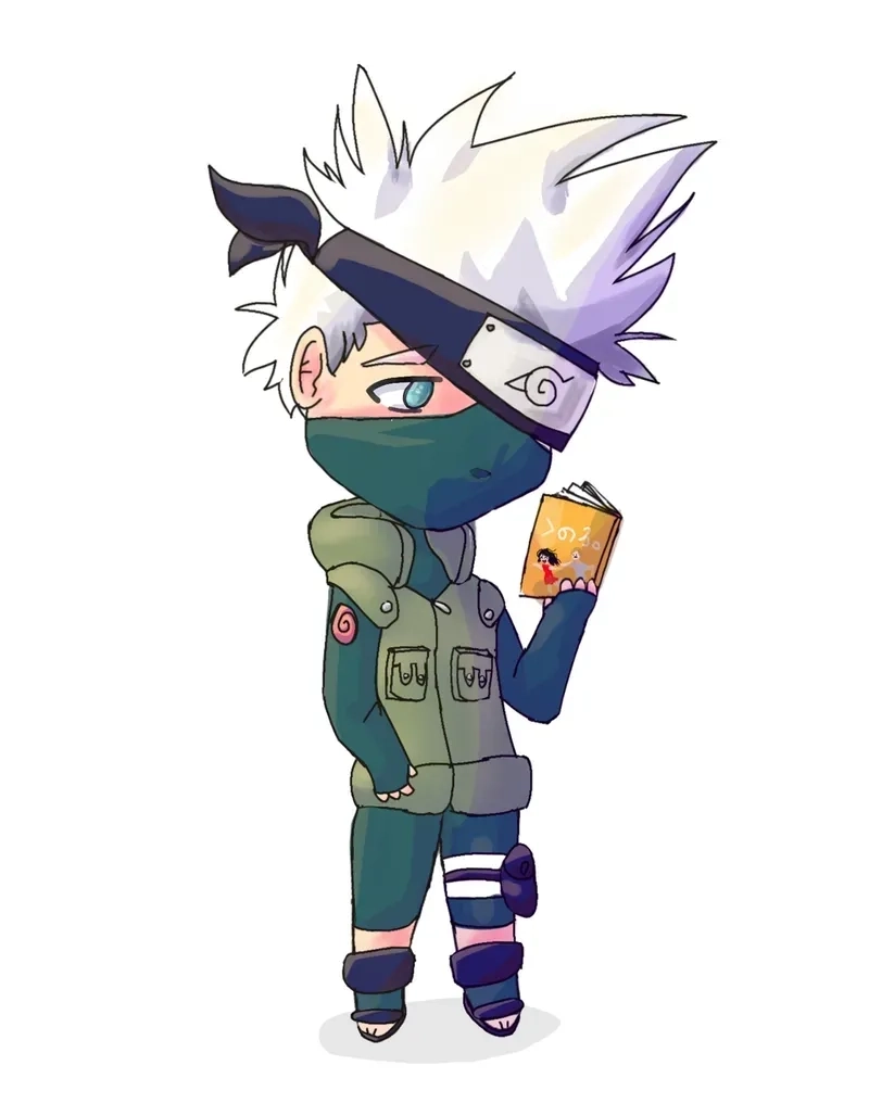 Kakashi chibi figure mô hình tinh xảo đáng yêu phong cách