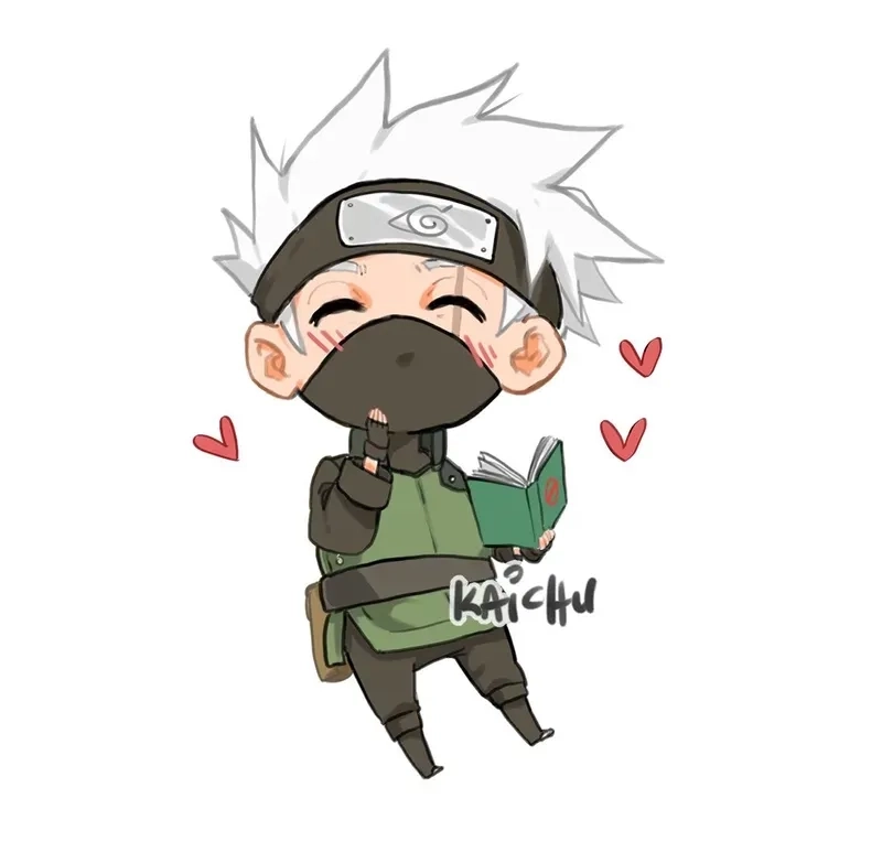 Kakashi Gaiden chibi sinh động phong cách độc đáo
