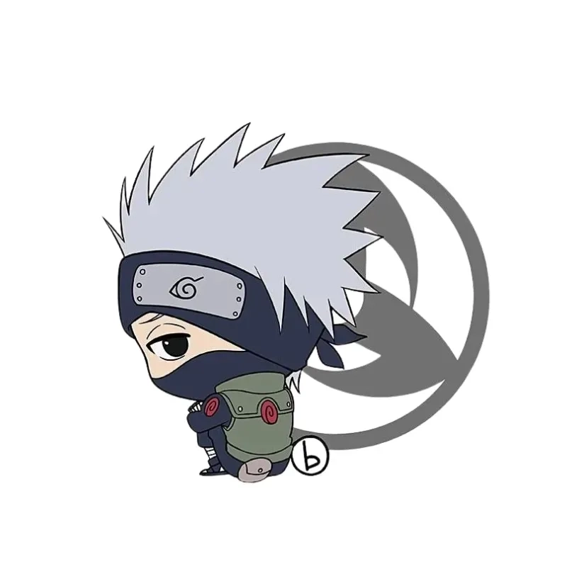 Kakashi chibi fanart sáng tạo độc đáo đầy màu sắc