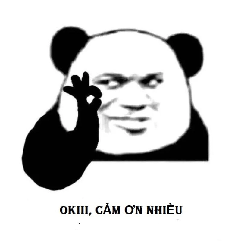 Meme cảm ơn đã lắng nghe phù hợp khi kết thúc câu chuyện