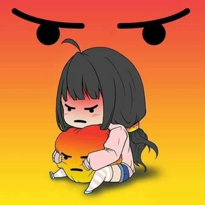 Meme giận dỗi cute làm tan chảy mọi ánh nhìn