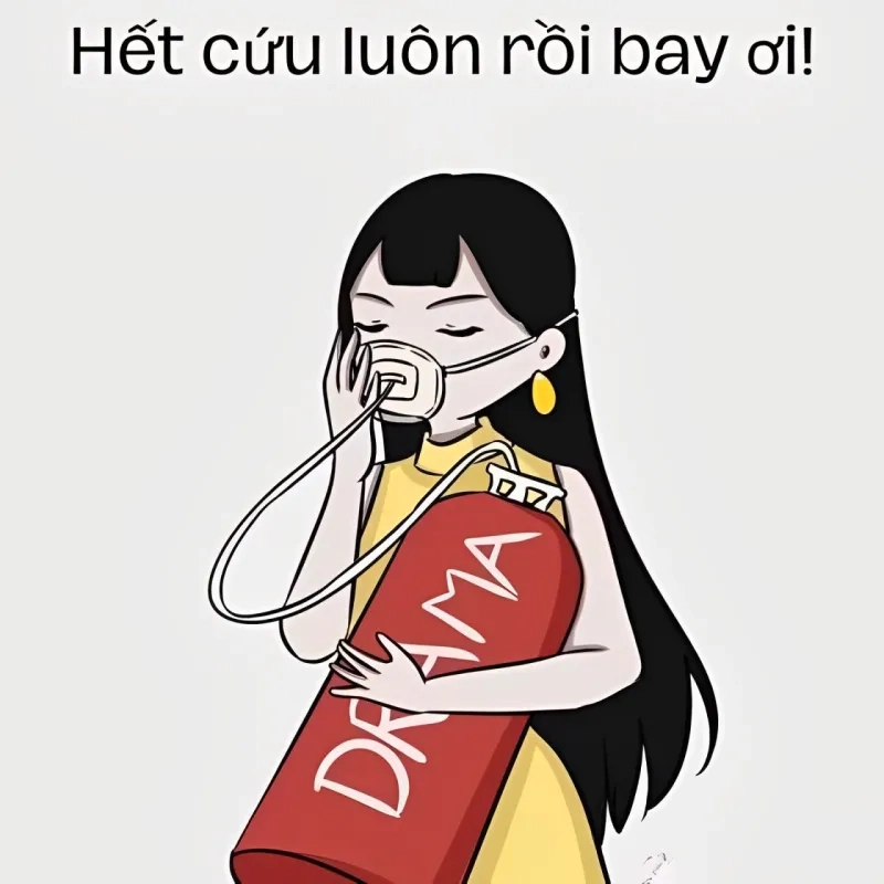 Hình meme hết cứu gây ấn tượng bởi nét hài độc đáo