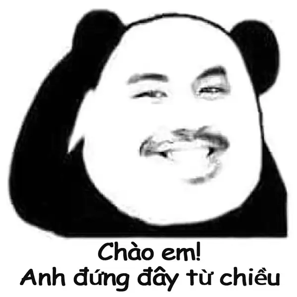 Xin chào meme tạo hiệu ứng hài hước thú vị