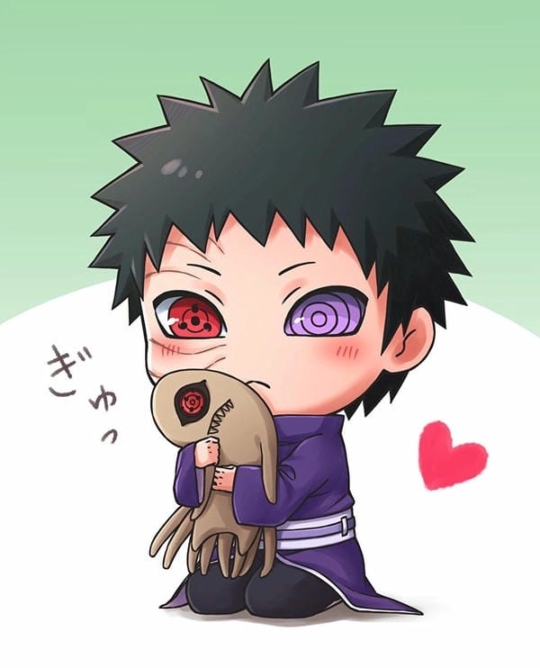 Obito chibi dễ thương ngộ nghĩnh phong cách thu hút
