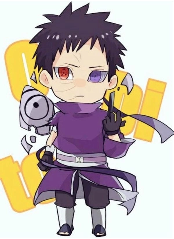 Naruto Shippuden chibi sinh động đầy màu sắc phong cách