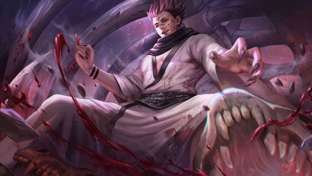 Sukuna với khí chất ma vương khiến ai cũng phải run sợ