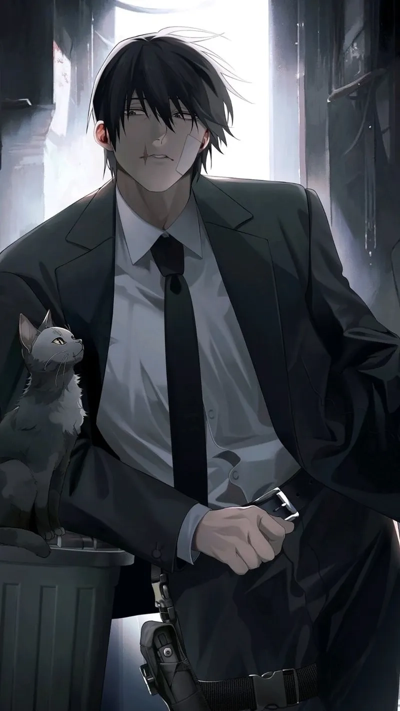 Toji pose thần thái mạnh mẽ thể hiện uy lực của kẻ mạnh