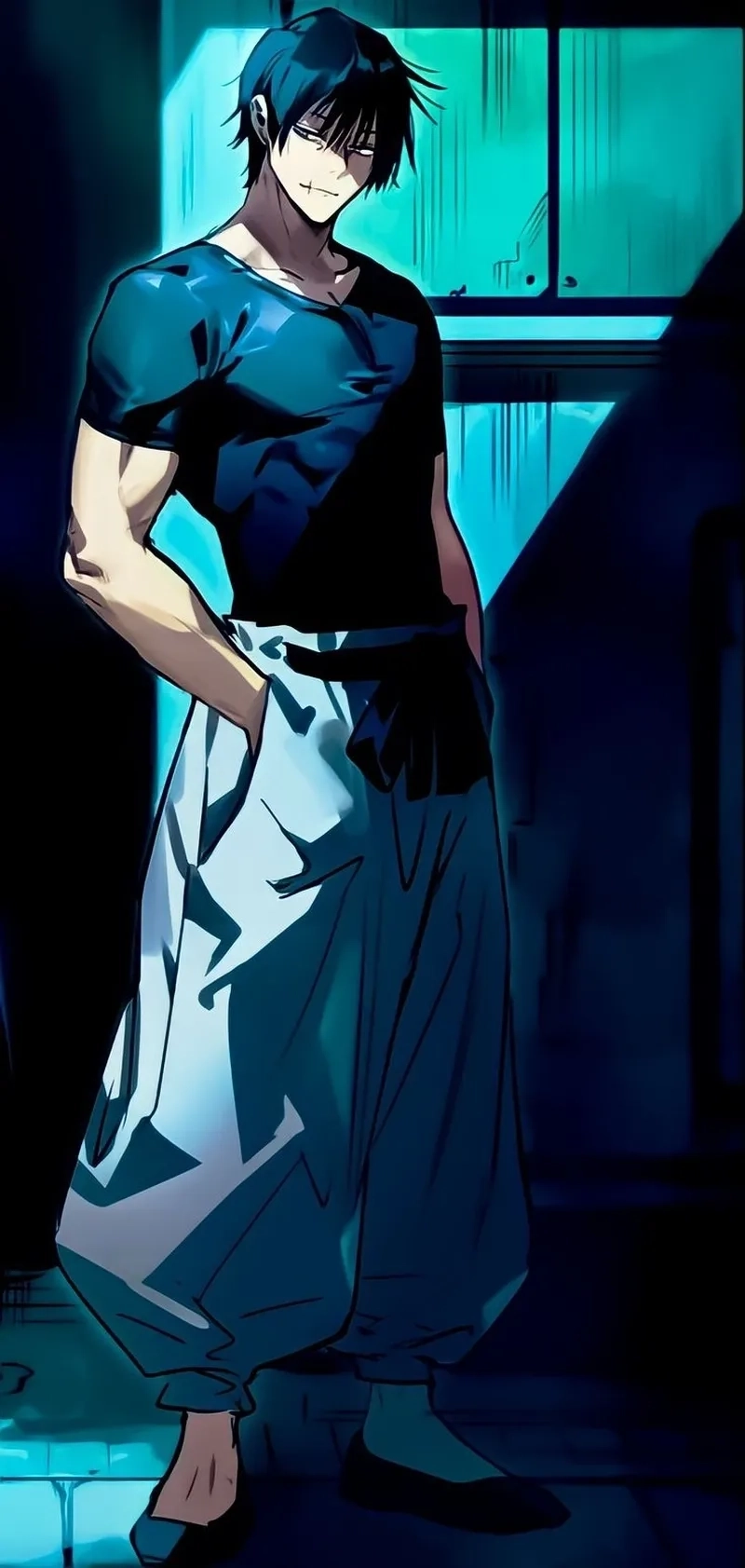 Toji outfit trang phục chiến đấu tạo nên khí chất sát thủ