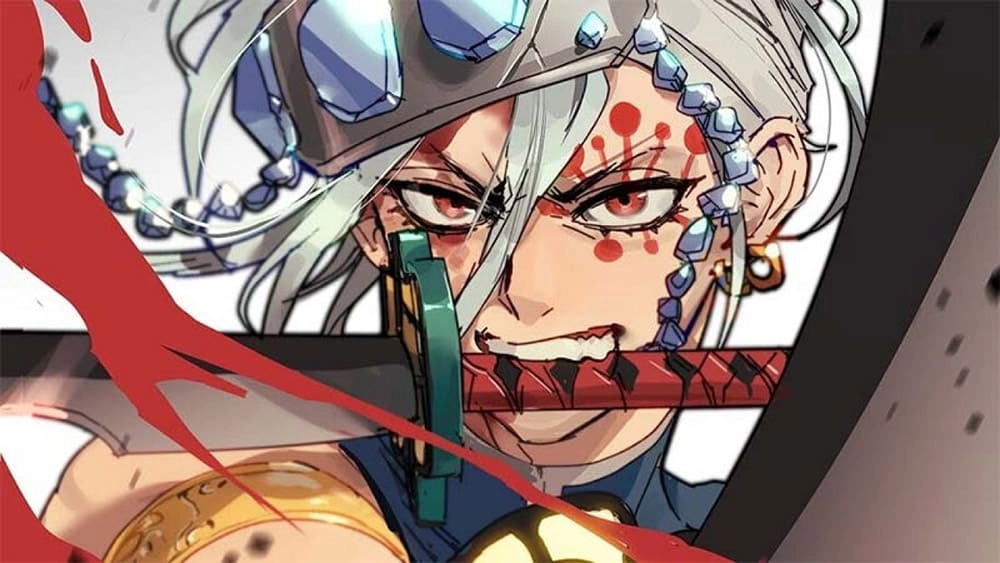 Âm trụ Uzui Tengen biểu tượng sức mạnh và sự nhanh nhẹn