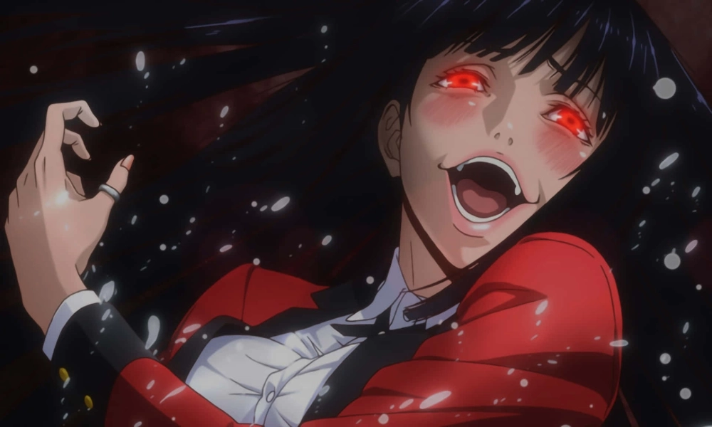 Yumeko Jabami anime ánh nhìn khiến người xem thổn thức