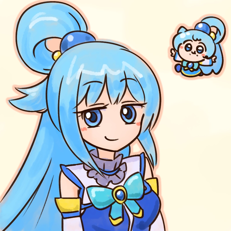 Konosuba chibi ngộ nghĩnh đáng yêu siêu cute