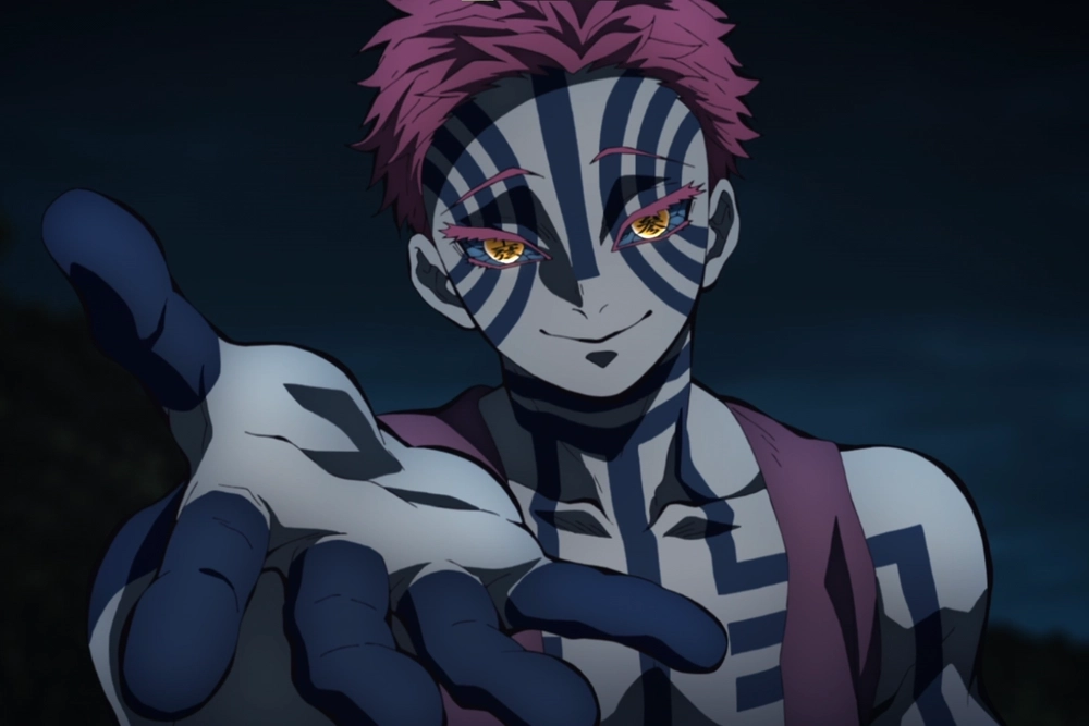 Akaza Kimetsu no Yaiba hiện lên đầy ma mị cuốn hút
