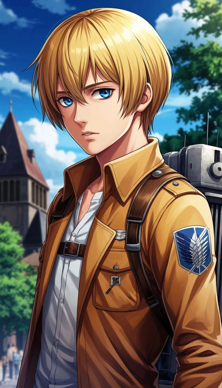 Attack on Titan Armin trở thành anh hùng bất diệt