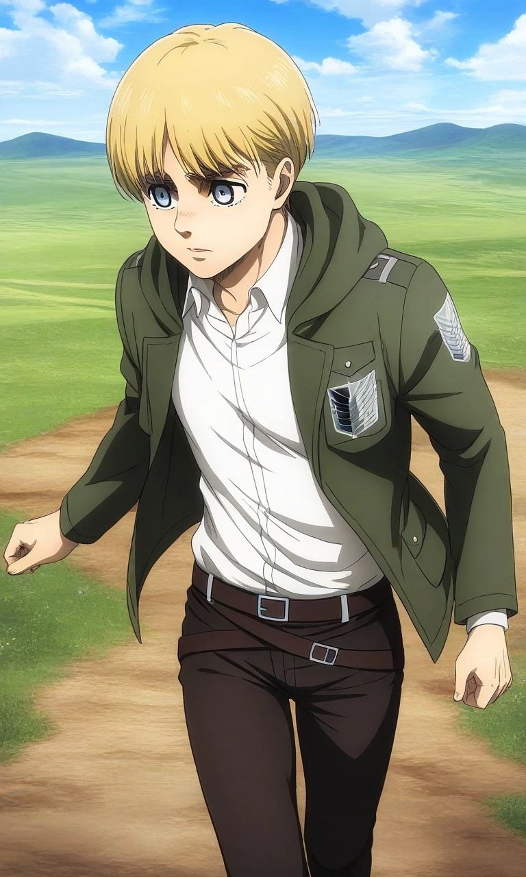 Armin trong Attack on Titan gắn liền với tình bạn bất tử