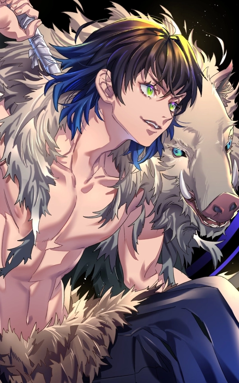 Inosuke không đeo mặt nạ khiến fan ngỡ ngàng thích thú