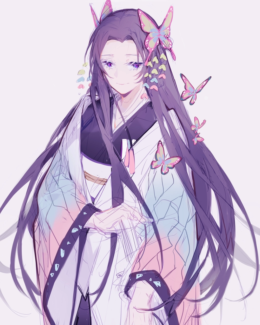 Vẽ Kanae Kocho tái hiện vẻ đẹp đầy duyên dáng