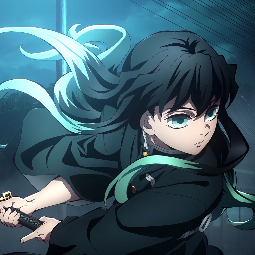 Muichiro Kimetsu no Yaiba hiện lên lạnh lùng bí ẩn