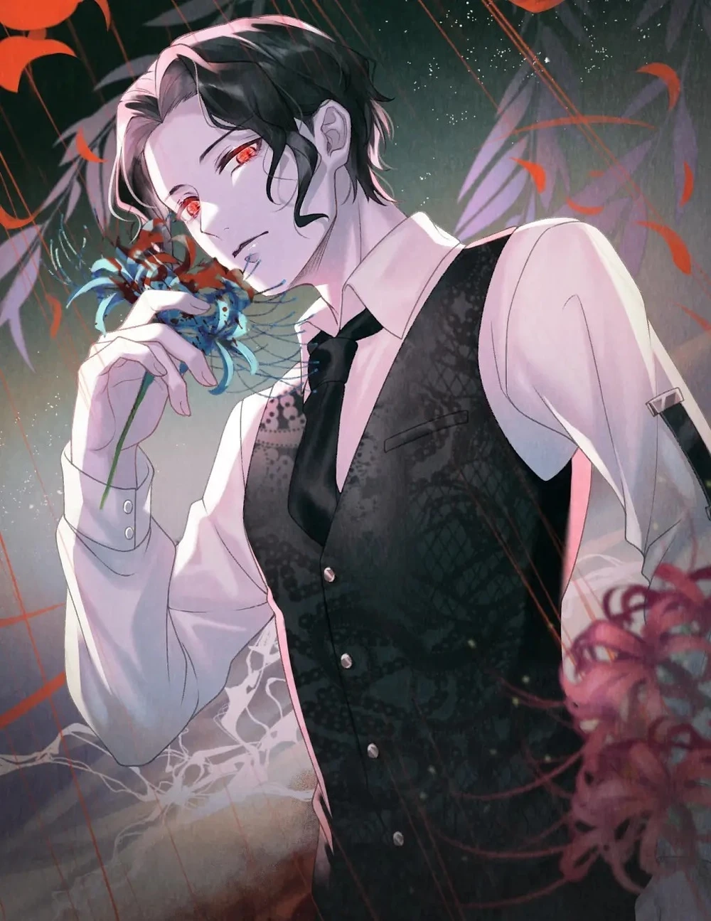 Muzan fanart tái hiện vẻ đẹp ma mị cuốn hút