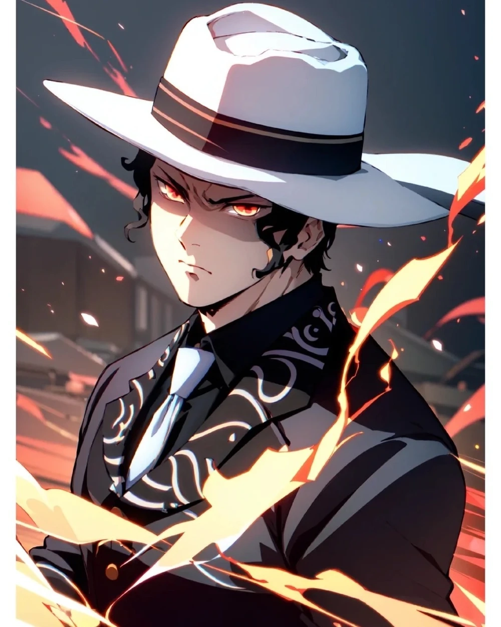 Muzan Kibutsuji hiện thân bóng tối khủng khiếp