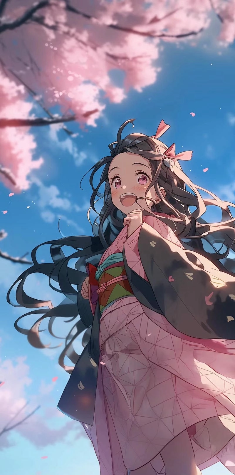 Nezuko ngầu nổi bật với khí chất mạnh mẽ cuốn hút