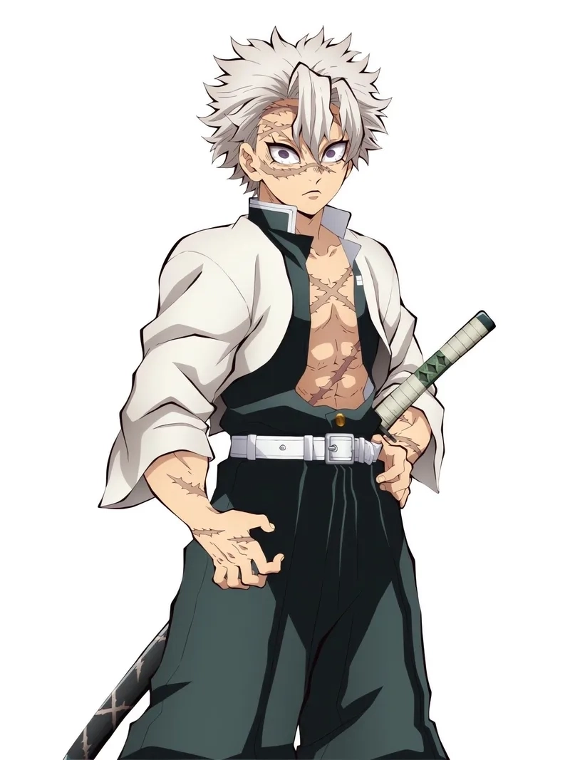 Sanemi cute mang nét đối lập đáng yêu hiếm thấy