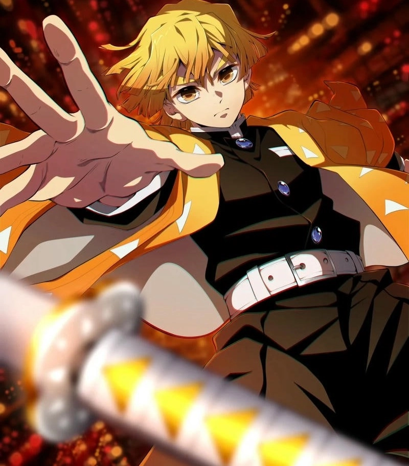 Zenitsu dễ thương khiến fan rung động vì nét đáng yêu