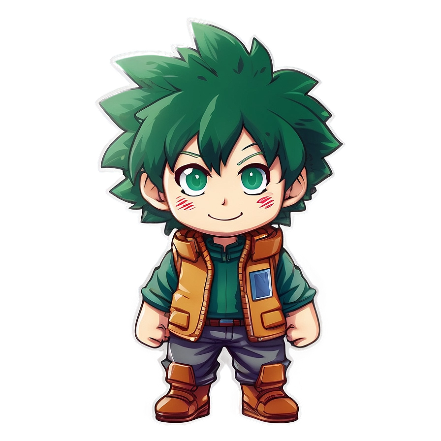 Deku chibi meme hài hước khiến fan thích mê mẩn
