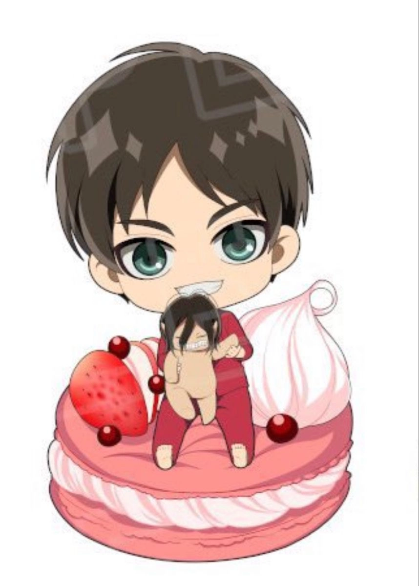 Eren chibi expressions phong phú thể hiện cảm xúc