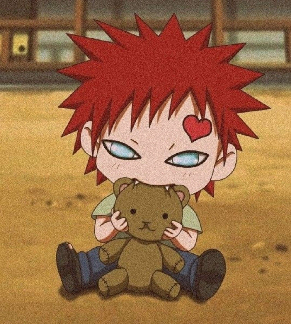 Gaara chibi gif sống động cho khoảnh khắc vui nhộn