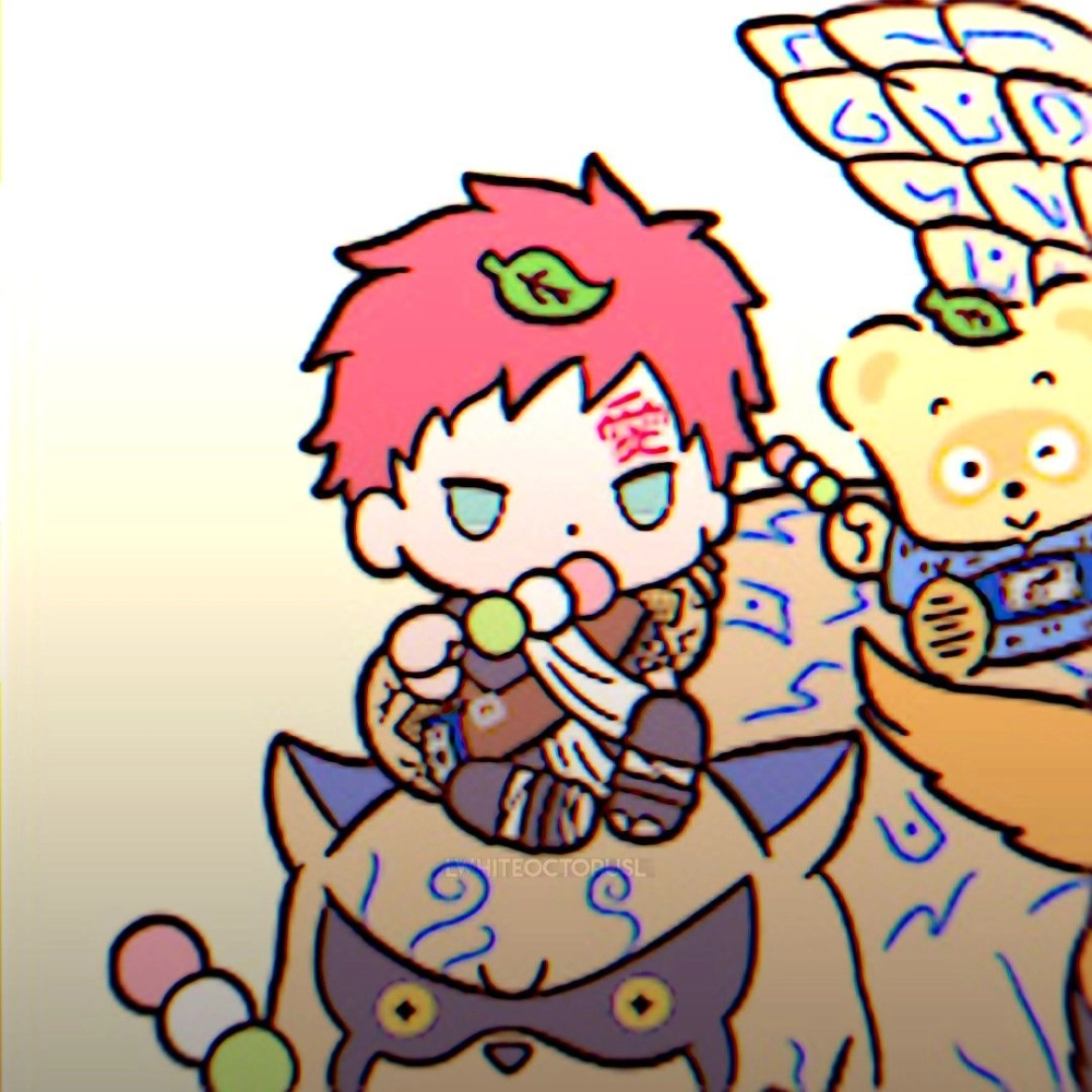 Gaara chibi cute khiến fan mê mẩn không rời mắt