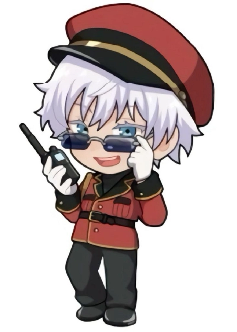 Gojo chibi cute mang nét dễ thương khó cưỡng lại