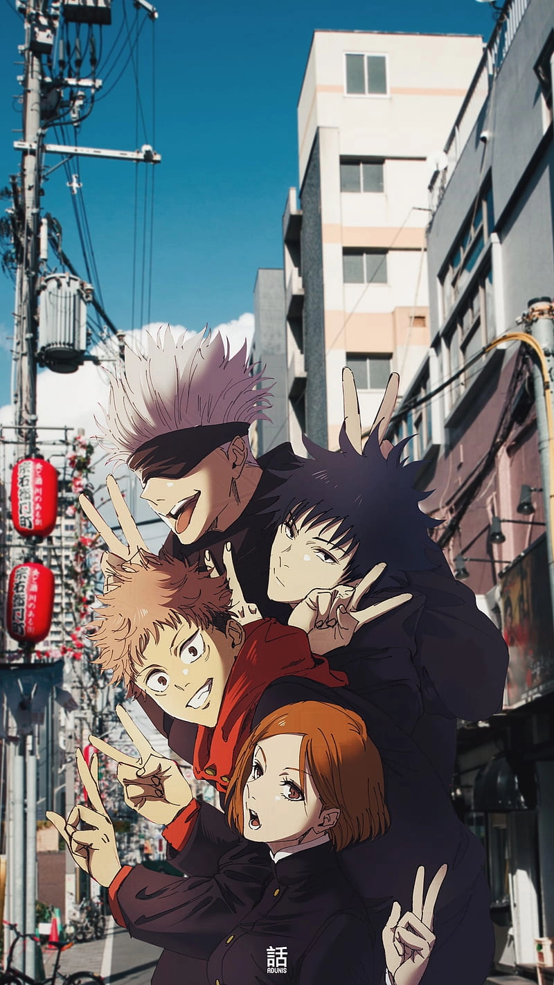 Hình nền Jujutsu Kaisen cực ngầu cho fan anime