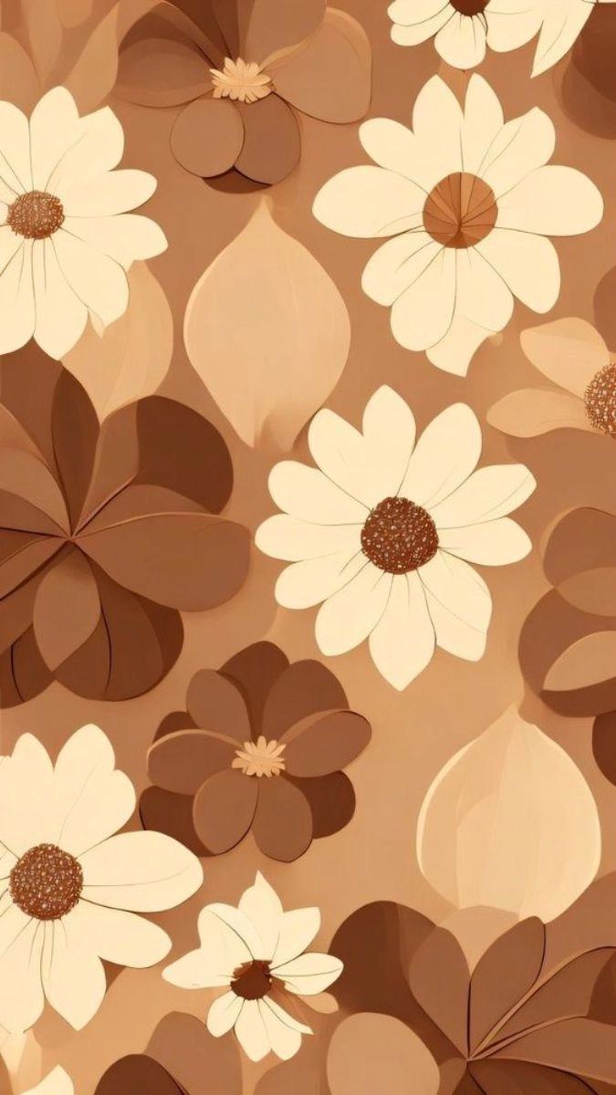 Background hình nền màu nâu nhạt thanh thoát tinh khôi