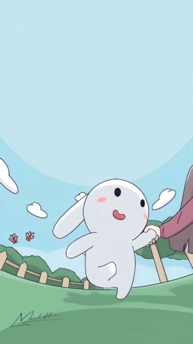 Hình nền thỏ 7 màu đáng yêu thu hút mọi ánh nhìn